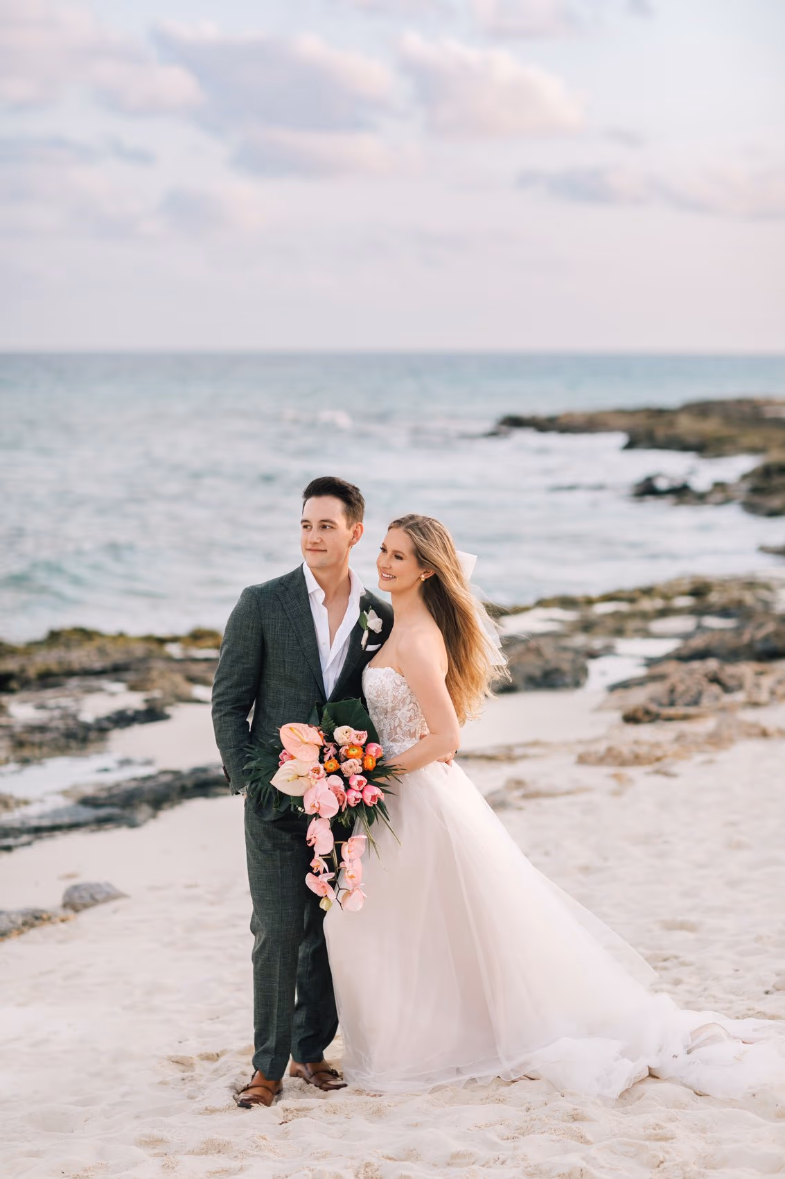 Beach Wedding at Hotel Xcaret Mexico — photo 80