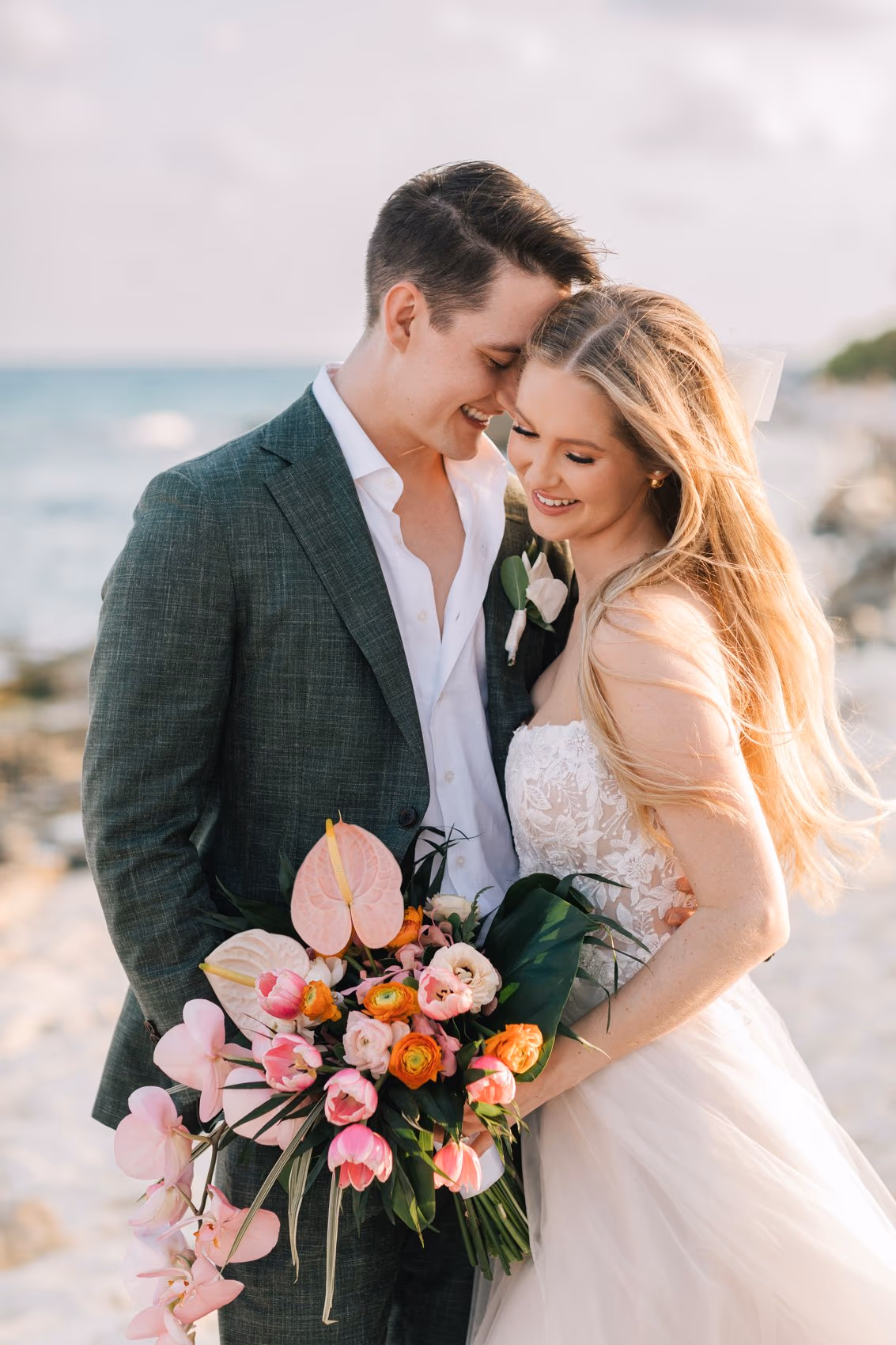 Beach Wedding at Hotel Xcaret Mexico — photo 82