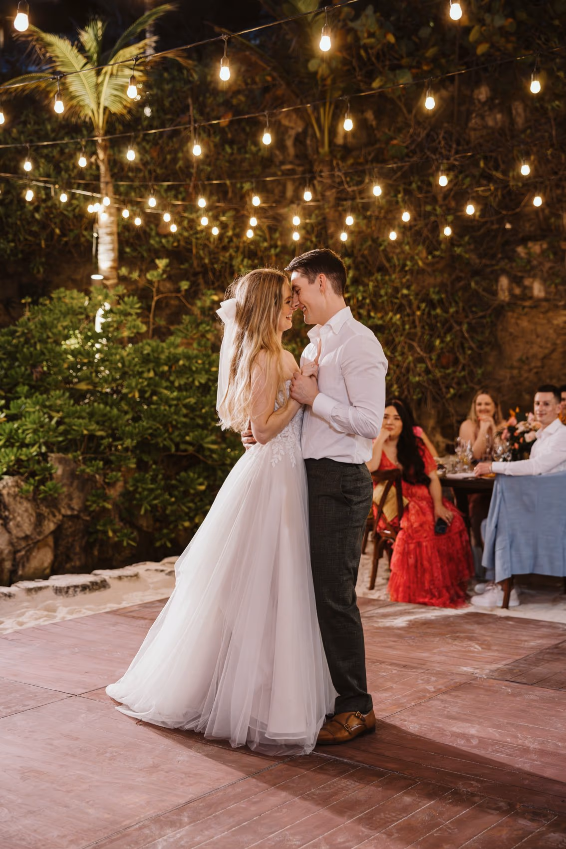 Beach Wedding at Hotel Xcaret Mexico — photo 94