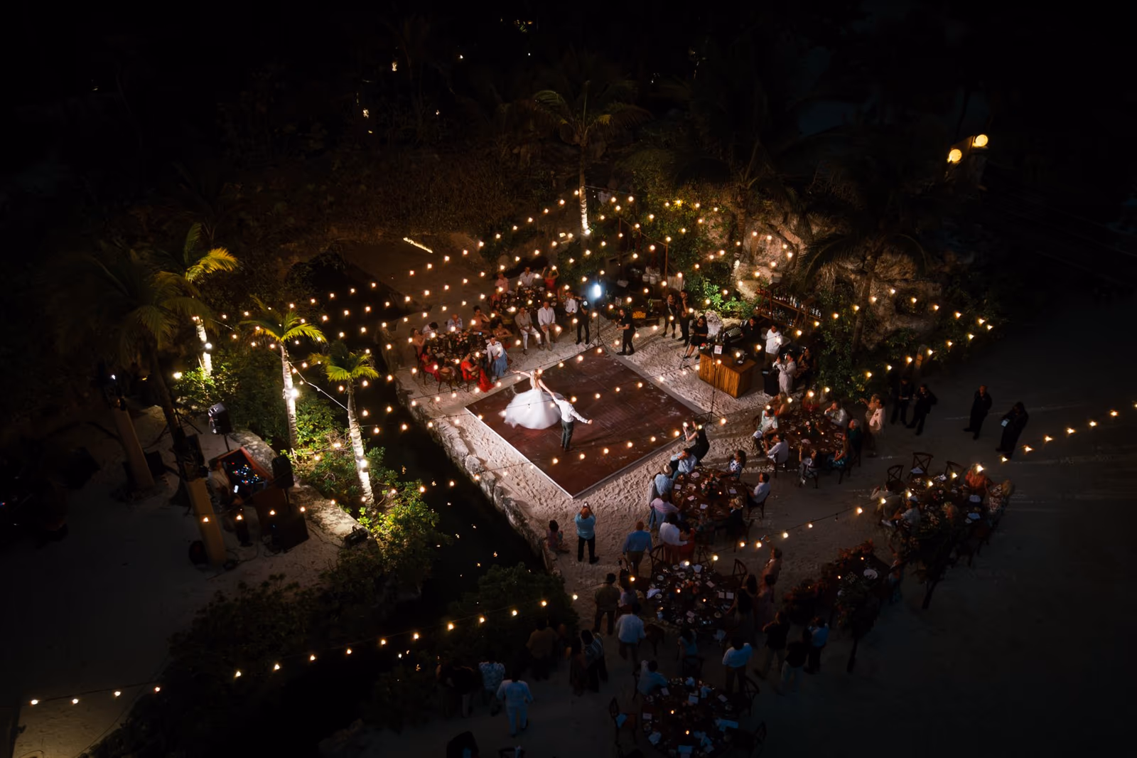 Beach Wedding at Hotel Xcaret Mexico — photo 97
