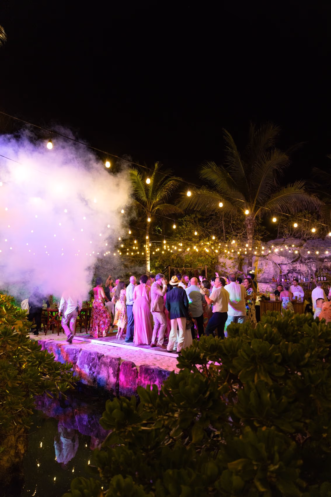 Beach Wedding at Hotel Xcaret Mexico — photo 113