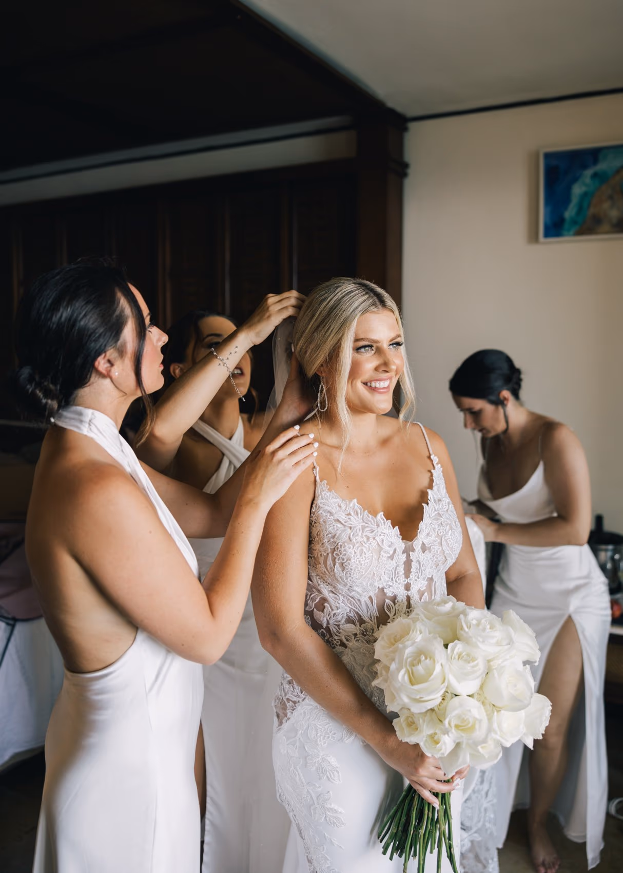 Beach Wedding in Dreams Riviera Cancun Resort & Spa — photo 26