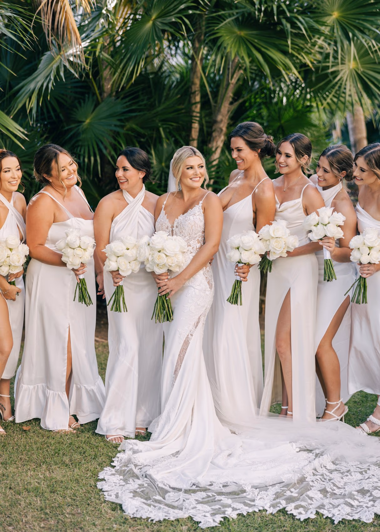 Beach Wedding in Dreams Riviera Cancun Resort & Spa — photo 33