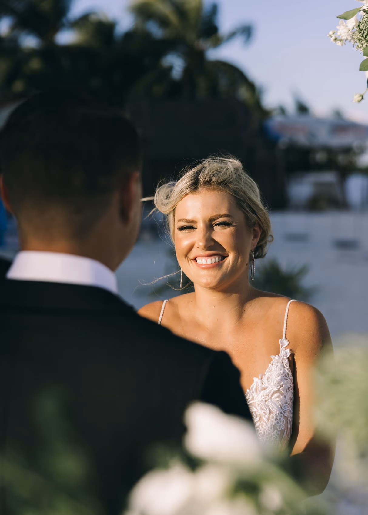 Beach Wedding in Dreams Riviera Cancun Resort & Spa — photo 49