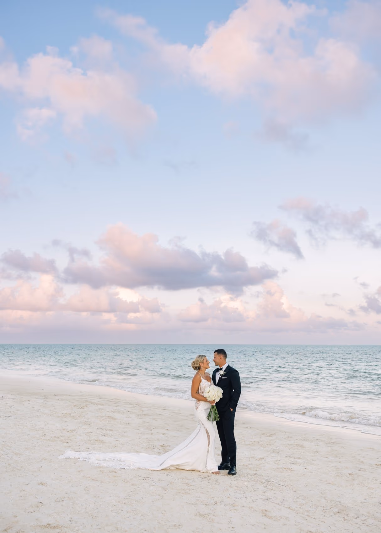 Beach Wedding in Dreams Riviera Cancun Resort & Spa — photo 66