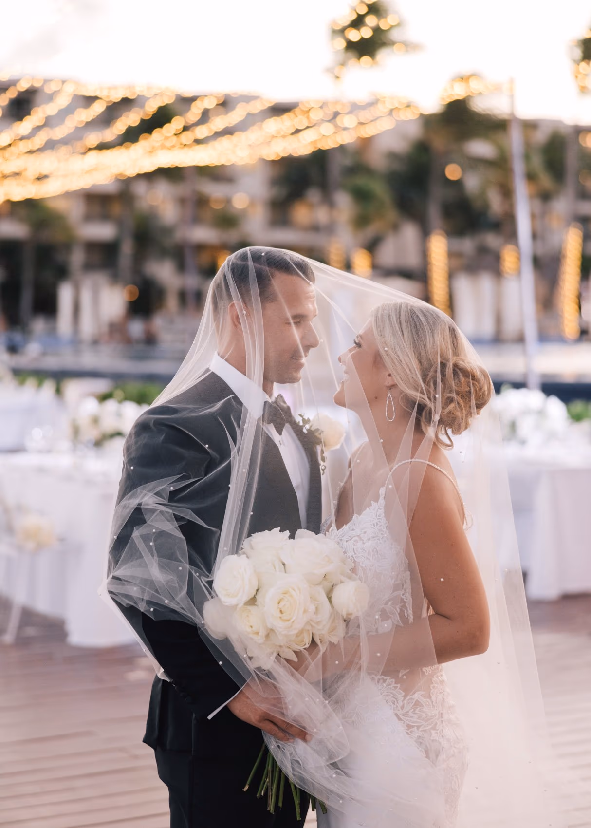 Beach Wedding in Dreams Riviera Cancun Resort & Spa — photo 81