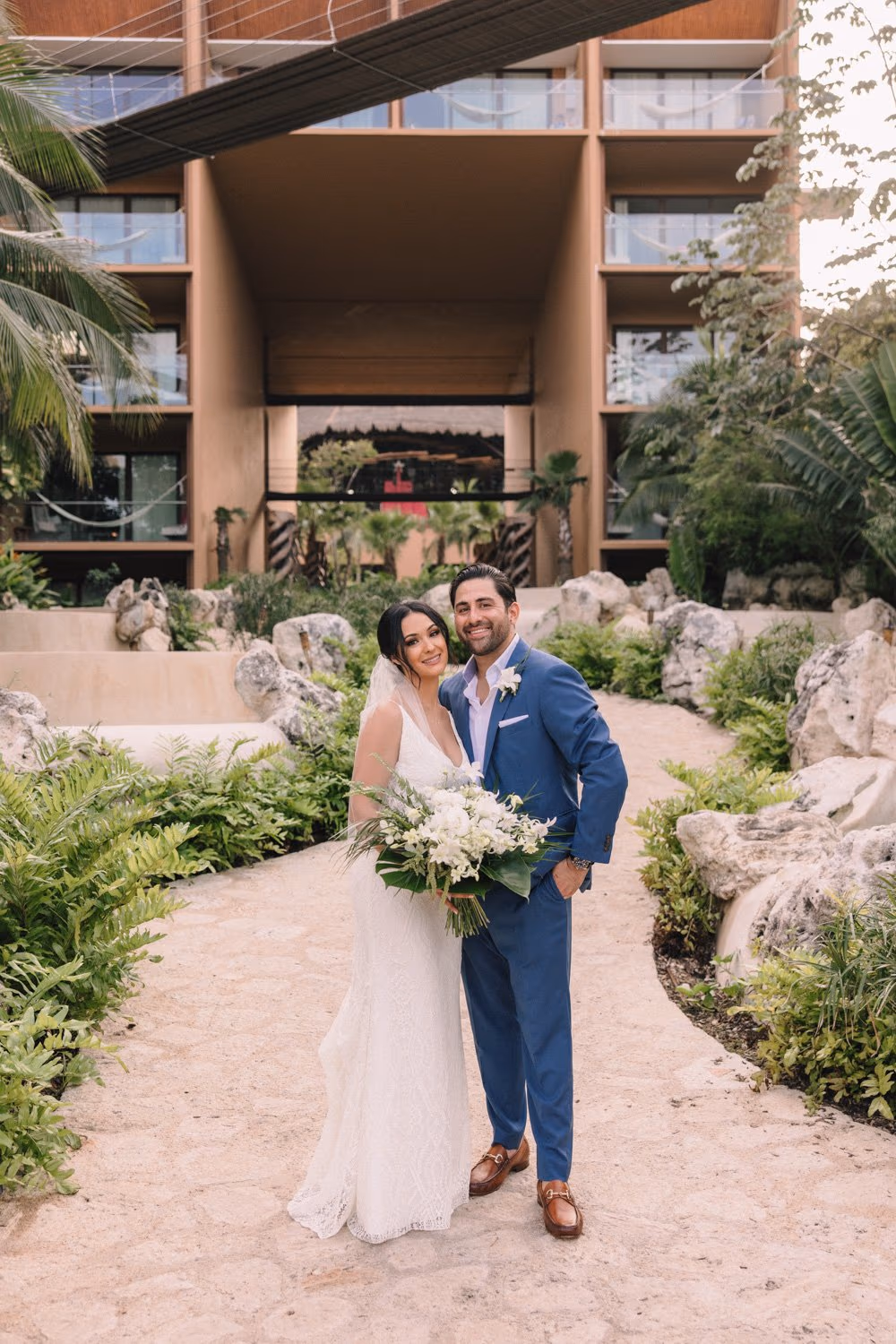 Beach Wedding in Hotel Xcaret Mexico