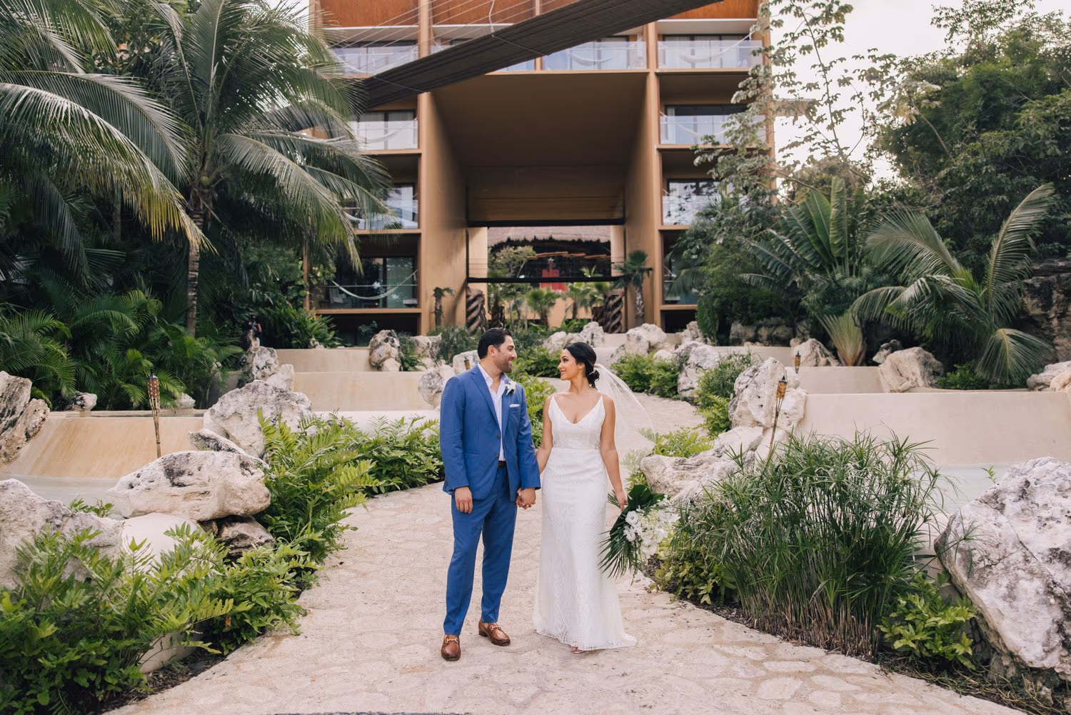 Beach Wedding in Hotel Xcaret Mexico