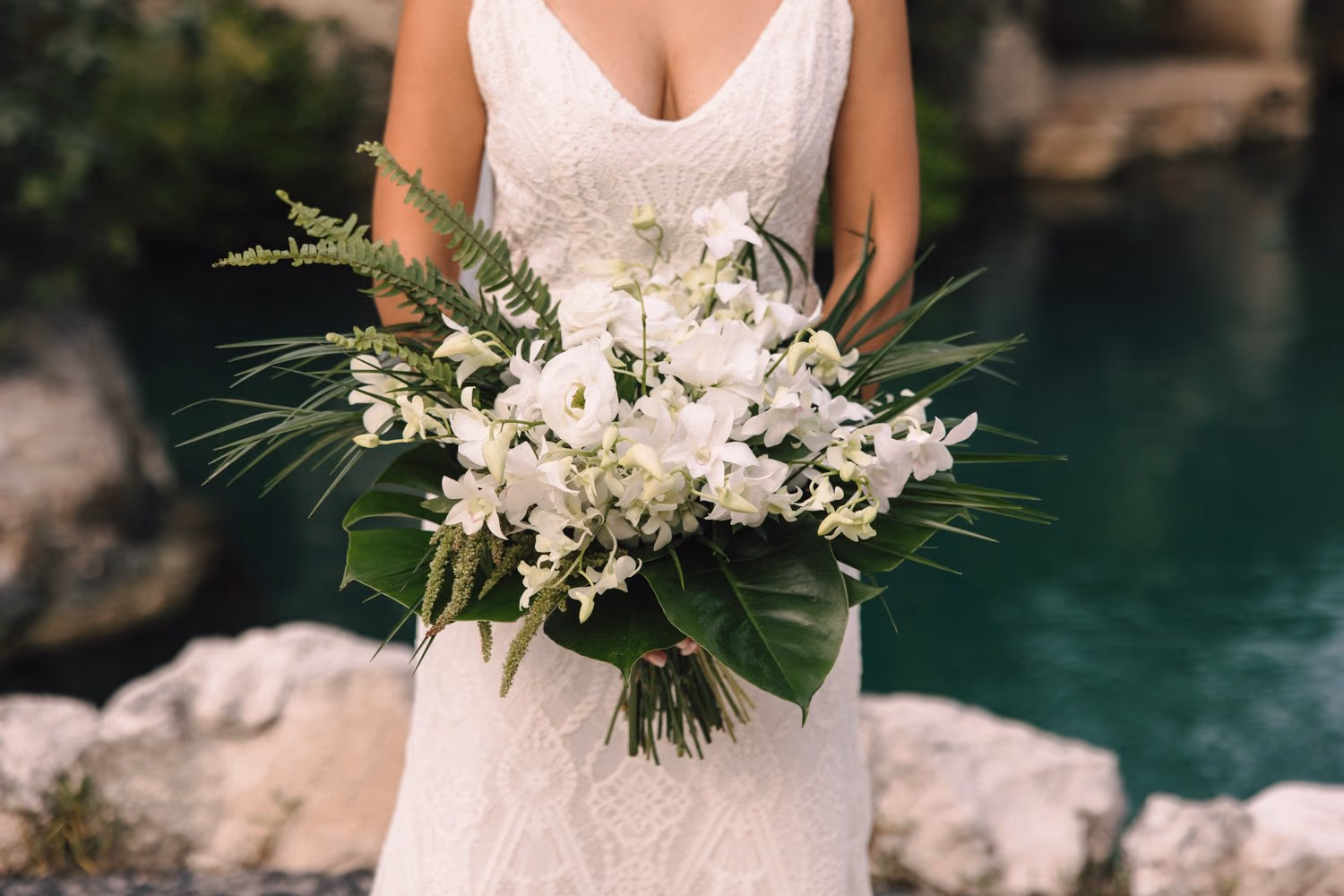 Beach Wedding in Hotel Xcaret Mexico