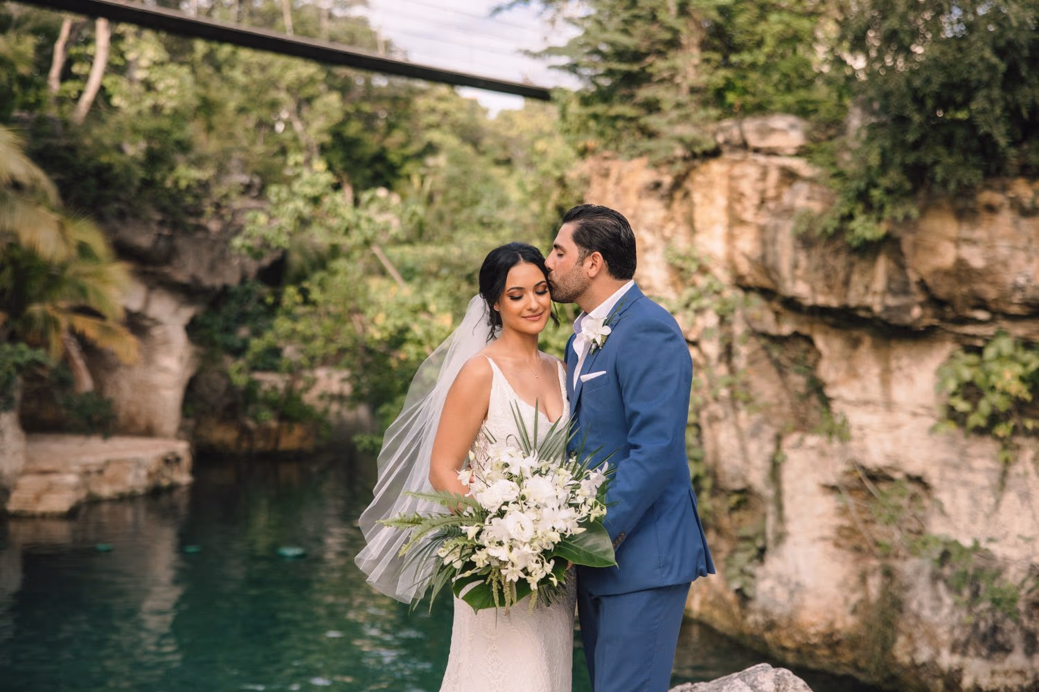 Beach Wedding in Hotel Xcaret Mexico