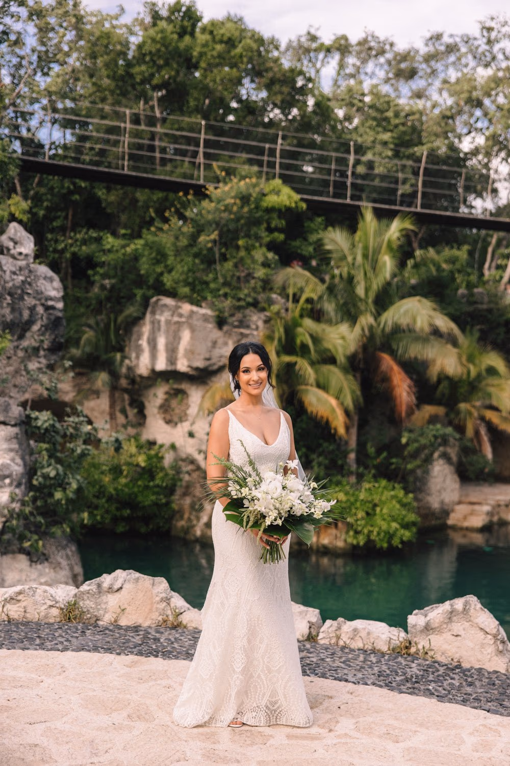 Beach Wedding in Hotel Xcaret Mexico