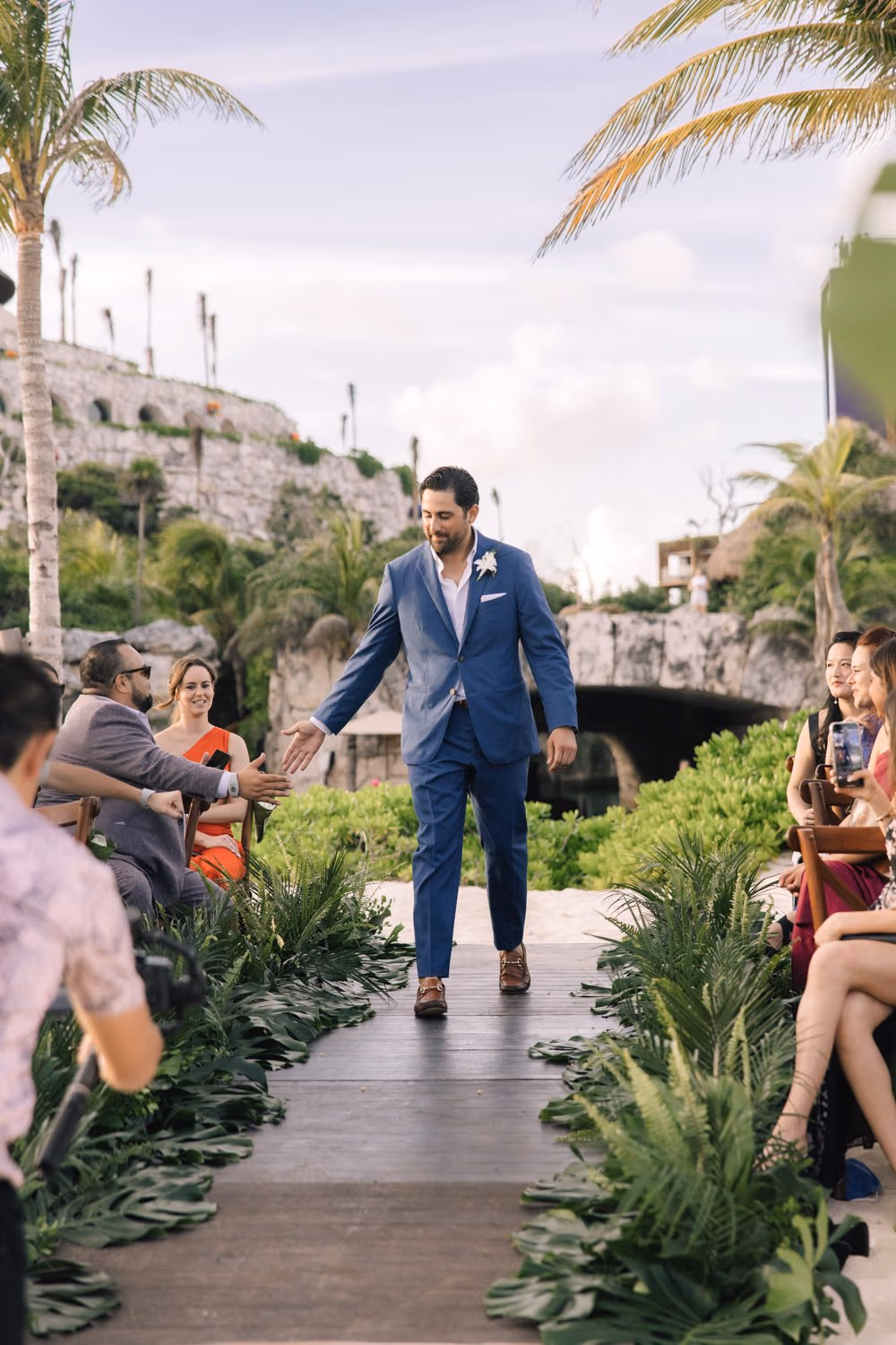 Beach Wedding in Hotel Xcaret Mexico