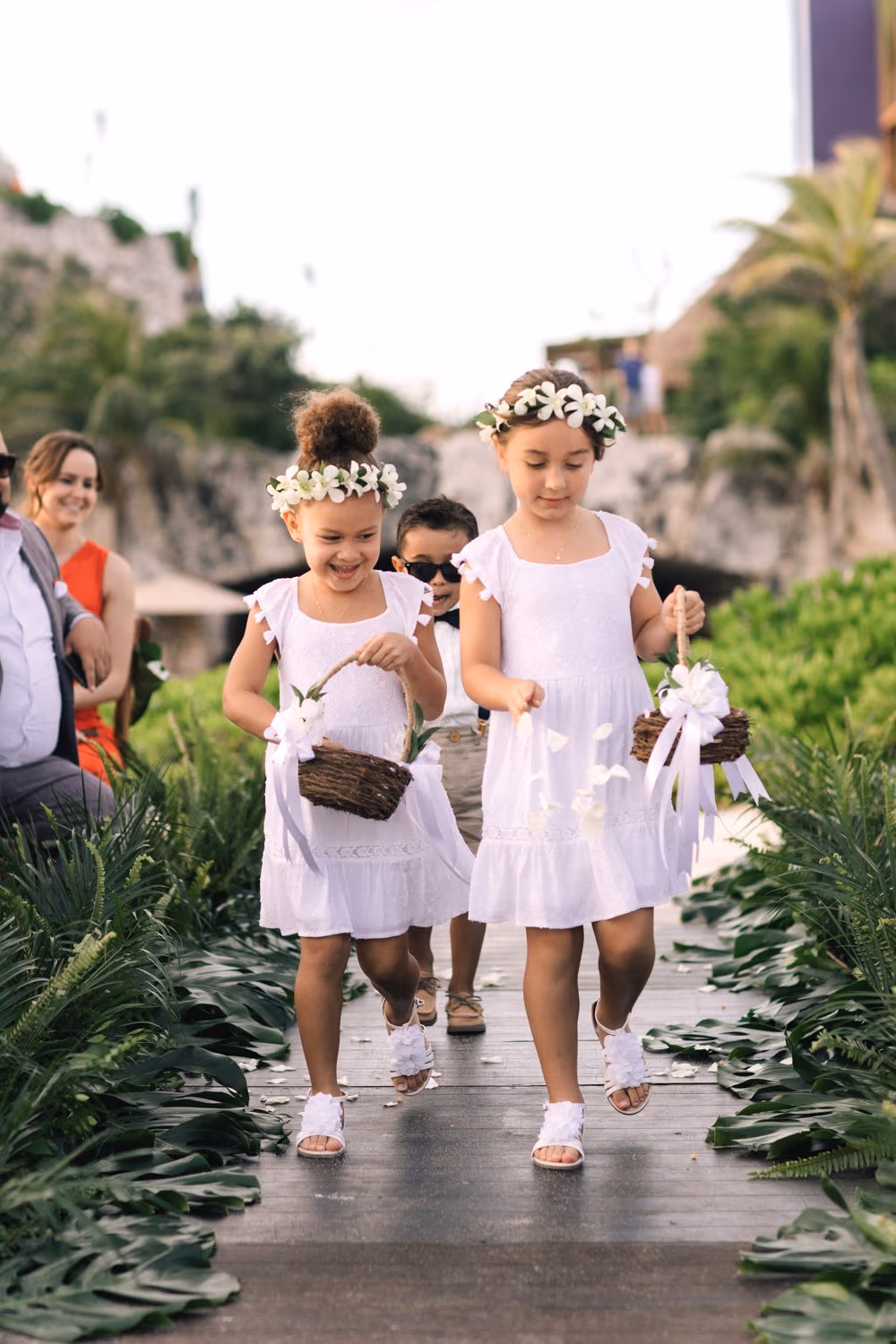 Beach Wedding in Hotel Xcaret Mexico