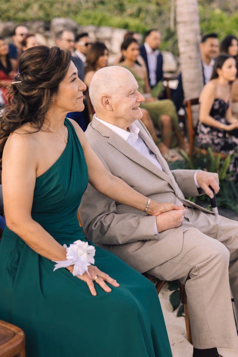Beach Wedding in Hotel Xcaret Mexico