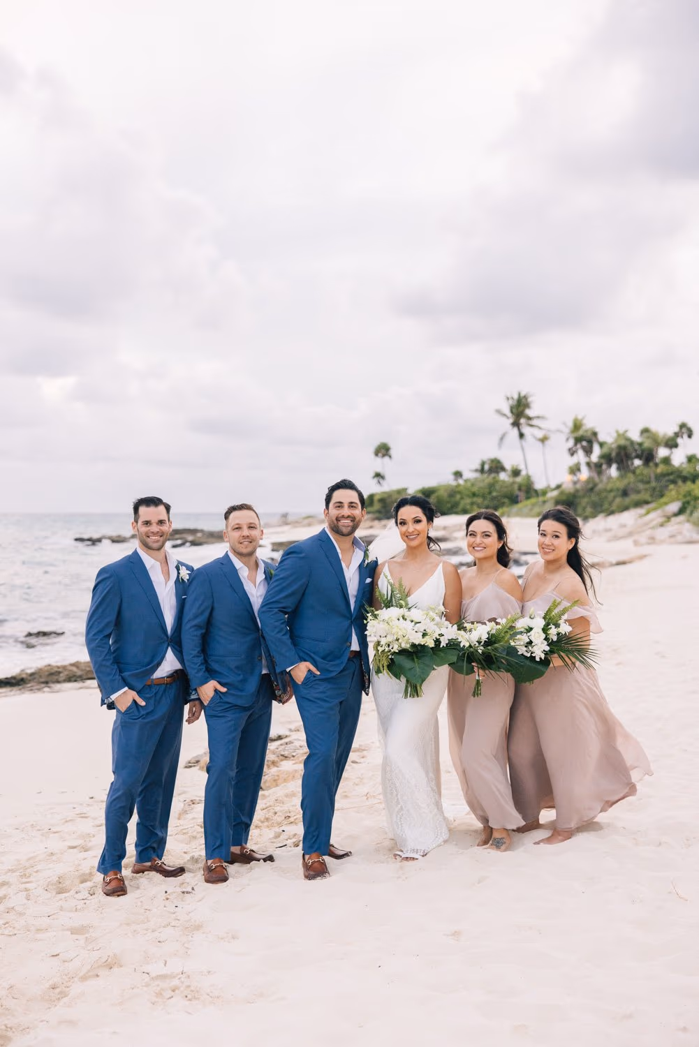 Beach Wedding in Hotel Xcaret Mexico