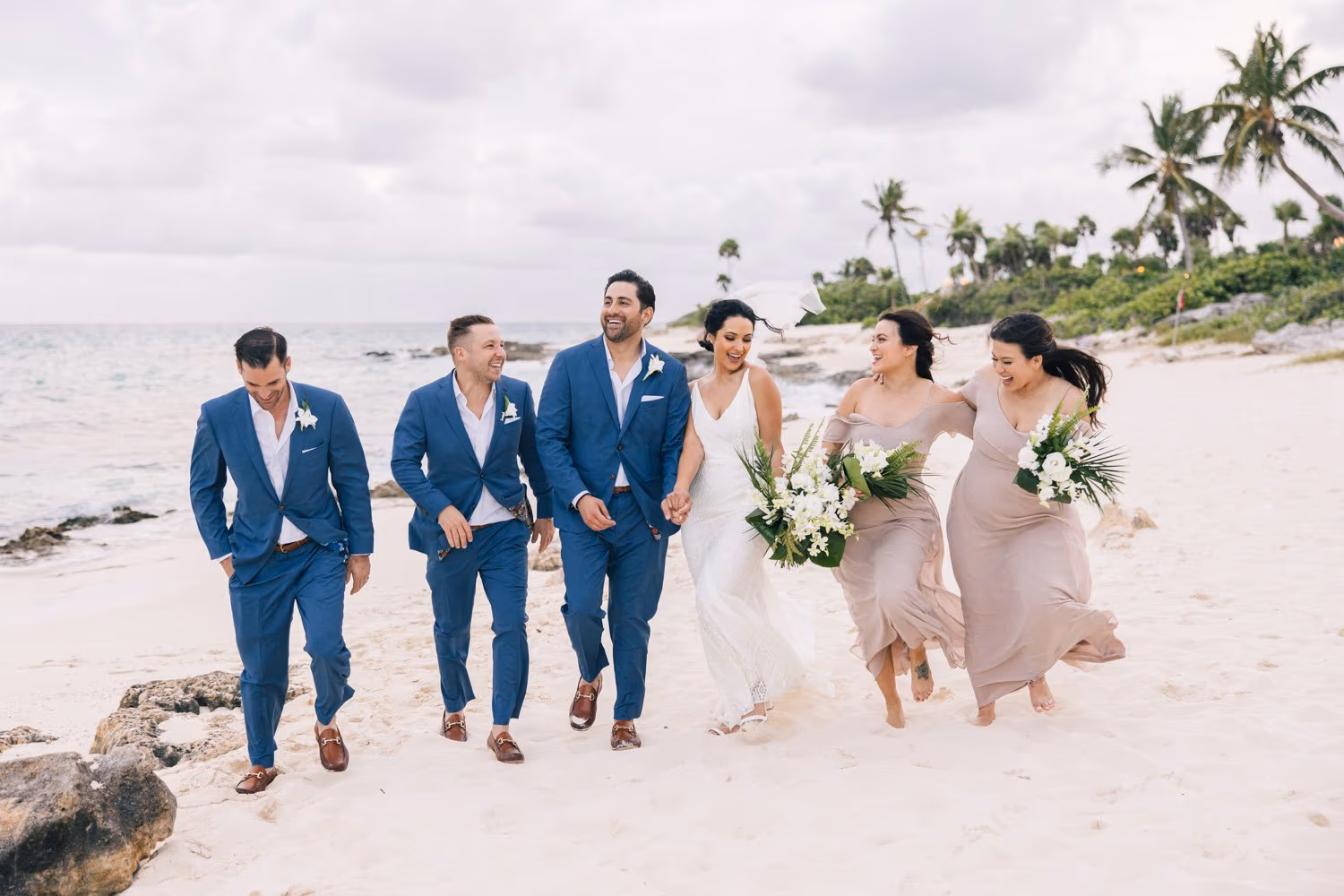 Beach Wedding in Hotel Xcaret Mexico
