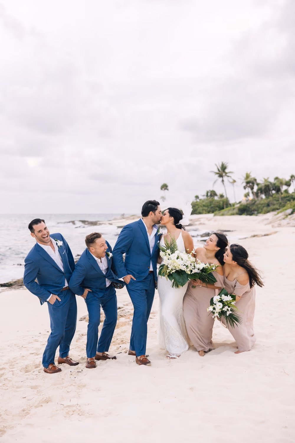 Beach Wedding in Hotel Xcaret Mexico