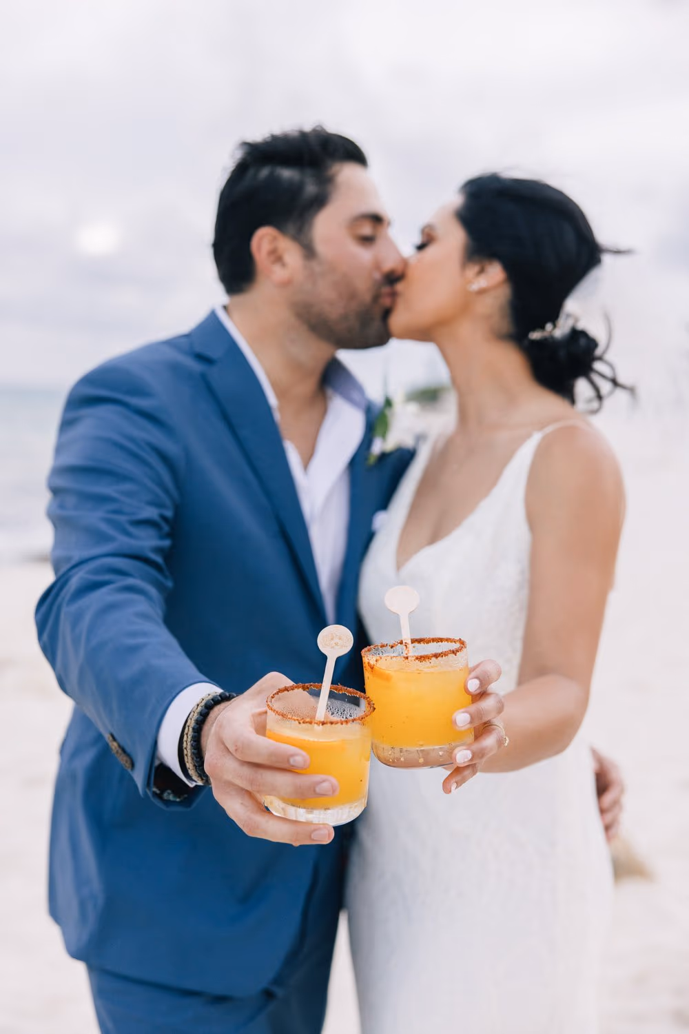 Beach Wedding in Hotel Xcaret Mexico