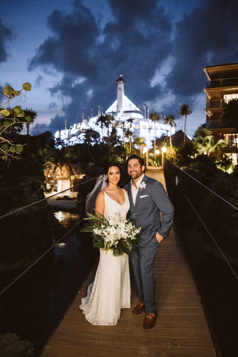 Beach Wedding in Hotel Xcaret Mexico