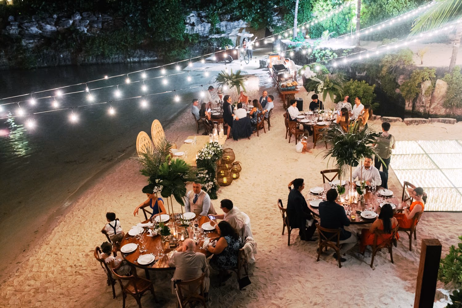 Beach Wedding in Hotel Xcaret Mexico