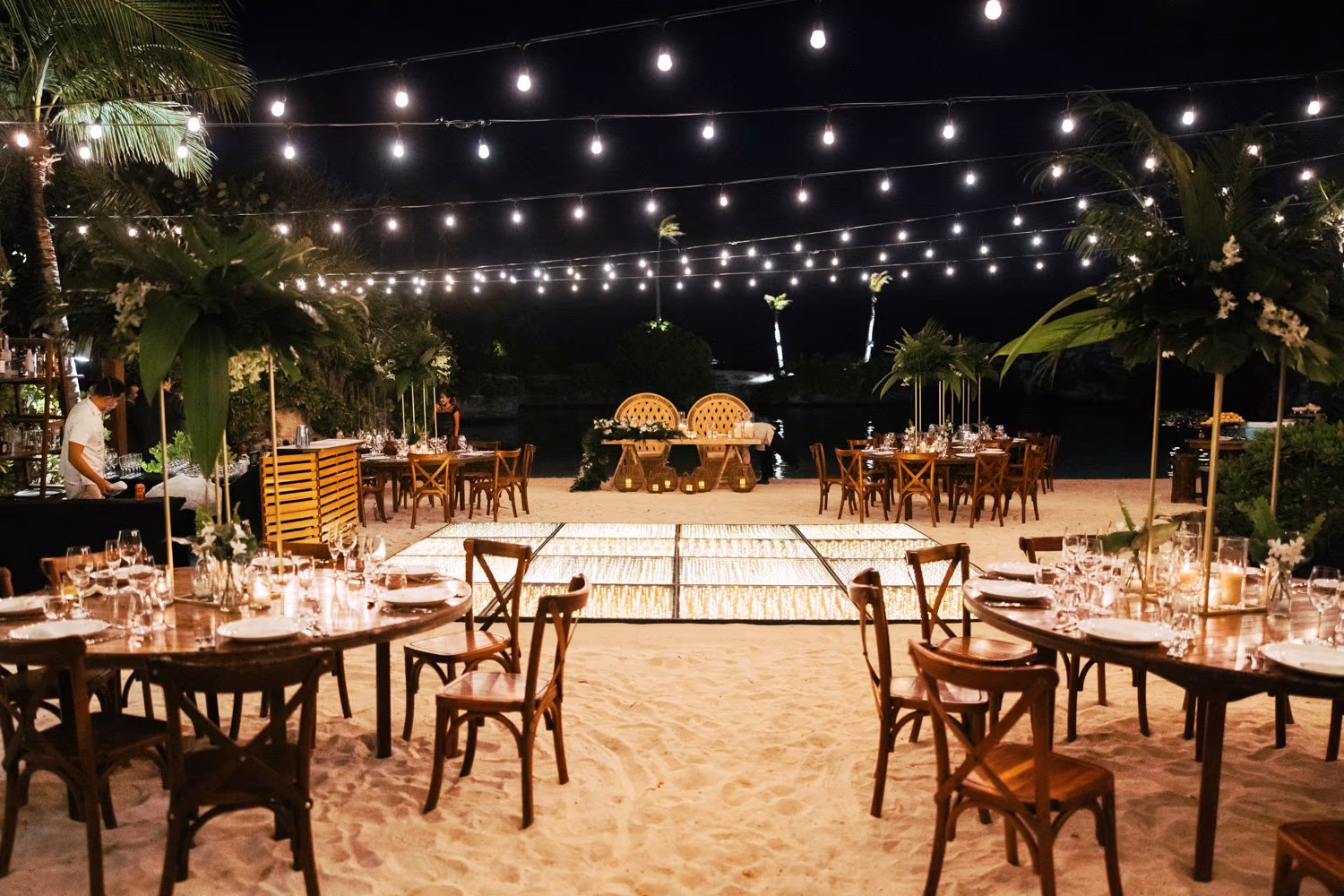 Beach Wedding in Hotel Xcaret Mexico