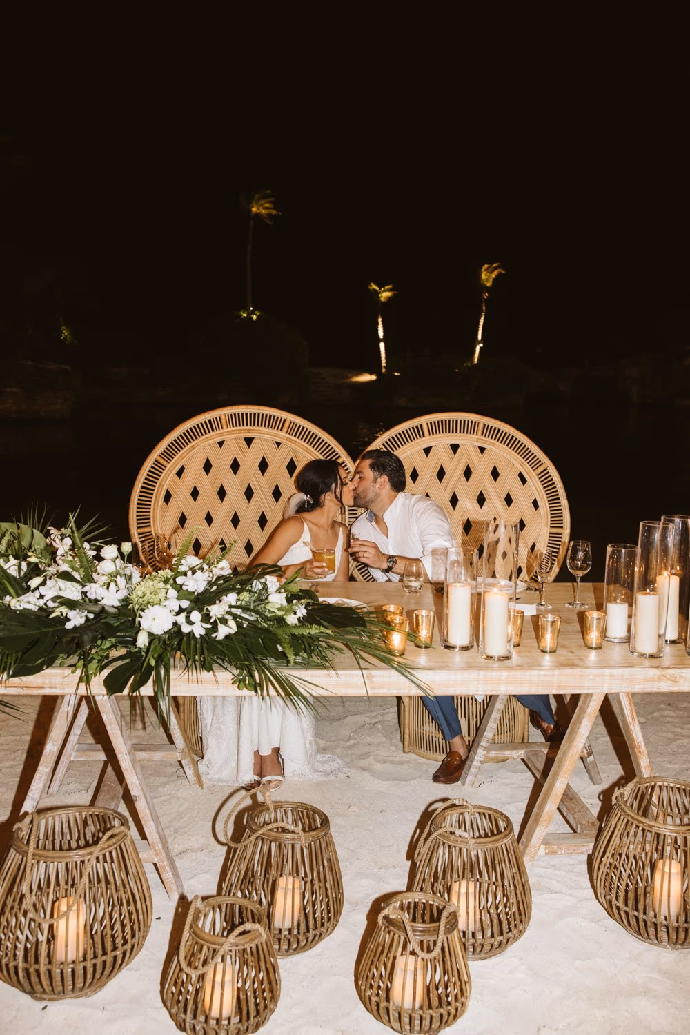 Beach Wedding in Hotel Xcaret Mexico