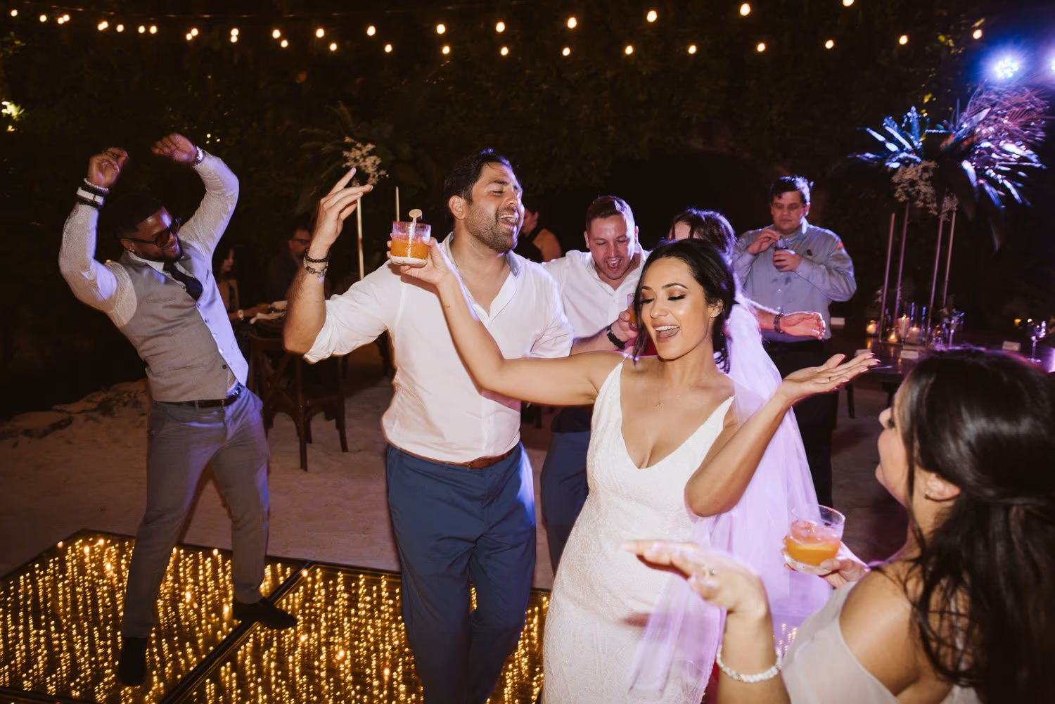 Beach Wedding in Hotel Xcaret Mexico