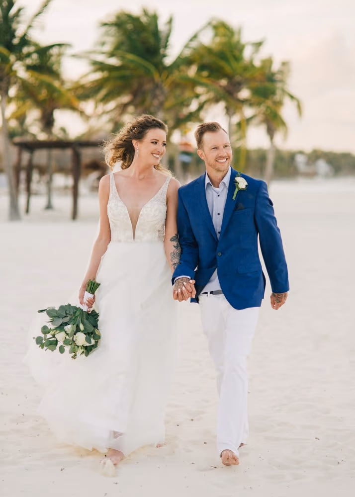 Beach Wedding at Secrets Maroma Beach Riviera Cancun — photo 40