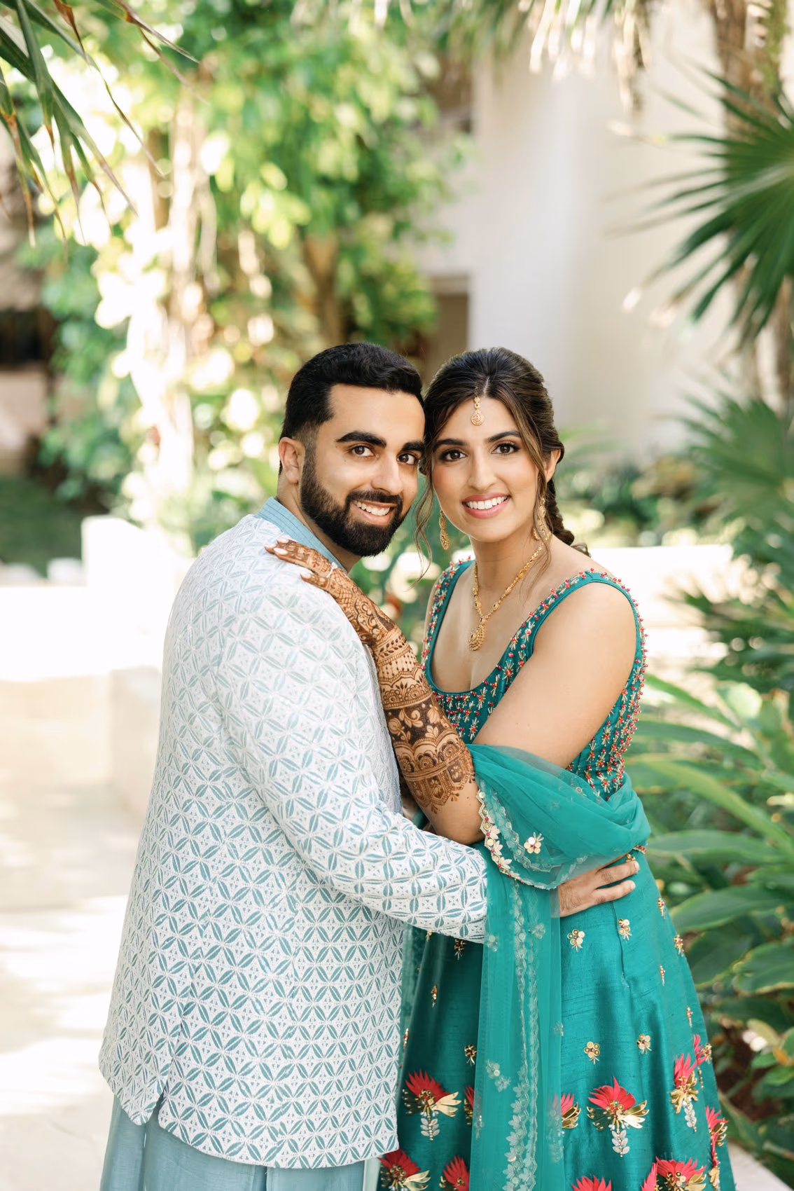 Mehndi, Hindu Ceremony, Sangeet Night Wedding at Hyatt Ziva Cancun — photo 6