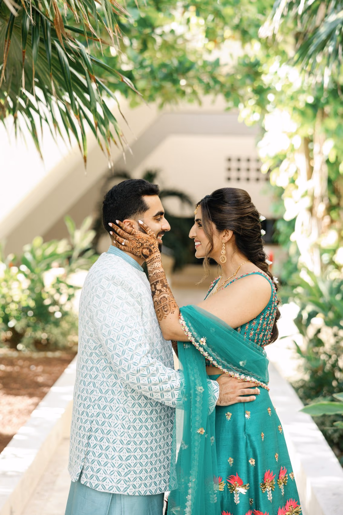 Mehndi, Hindu Ceremony, Sangeet Night Wedding at Hyatt Ziva Cancun — photo 7