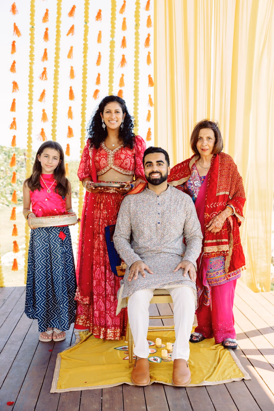 Mehndi, Hindu Ceremony, Sangeet Night Wedding at Hyatt Ziva Cancun — photo 28