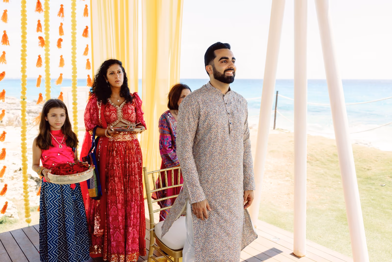 Mehndi, Hindu Ceremony, Sangeet Night Wedding at Hyatt Ziva Cancun — photo 29