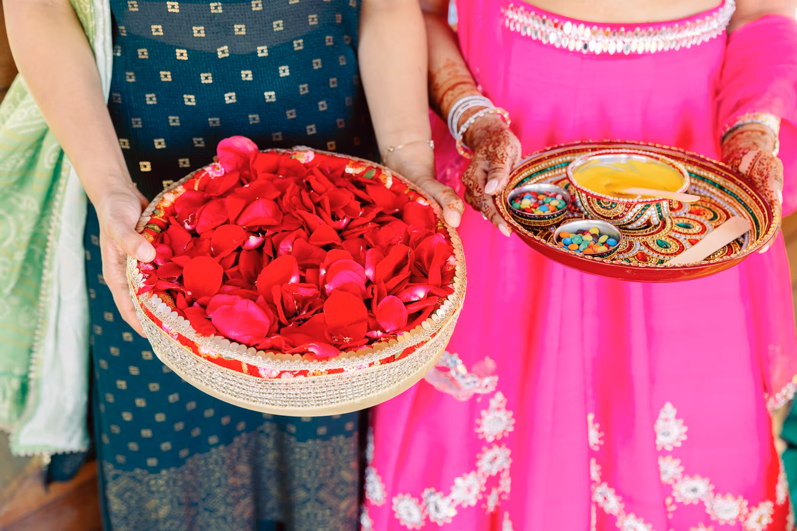 Mehndi, Hindu Ceremony, Sangeet Night Wedding at Hyatt Ziva Cancun — photo 30