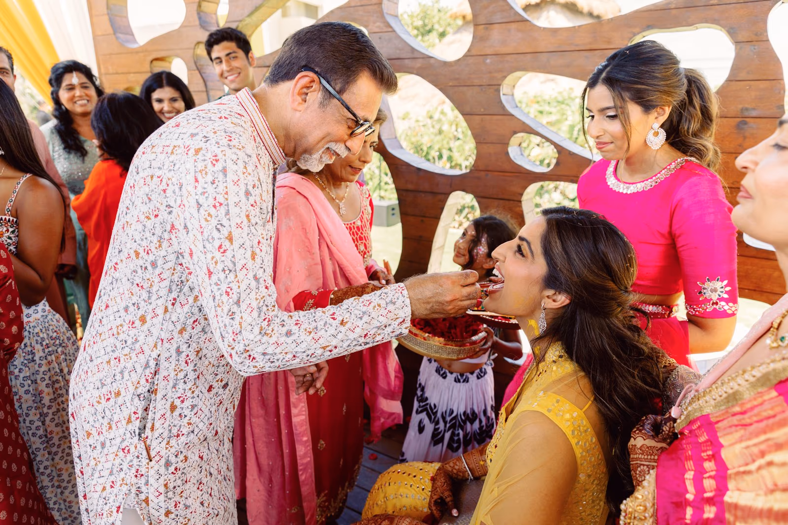 Mehndi, Hindu Ceremony, Sangeet Night Wedding at Hyatt Ziva Cancun — photo 38