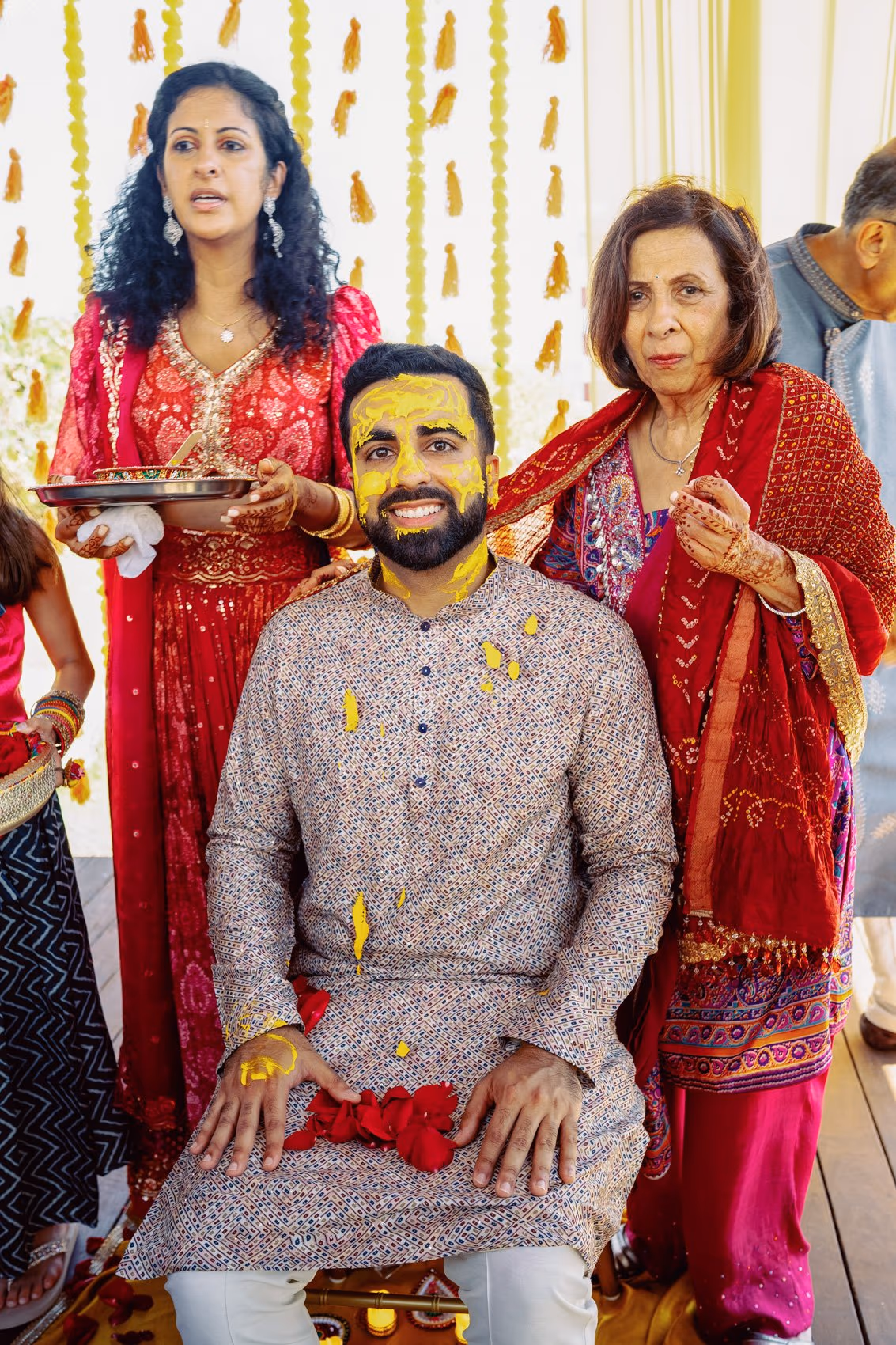 Mehndi, Hindu Ceremony, Sangeet Night Wedding at Hyatt Ziva Cancun — photo 39
