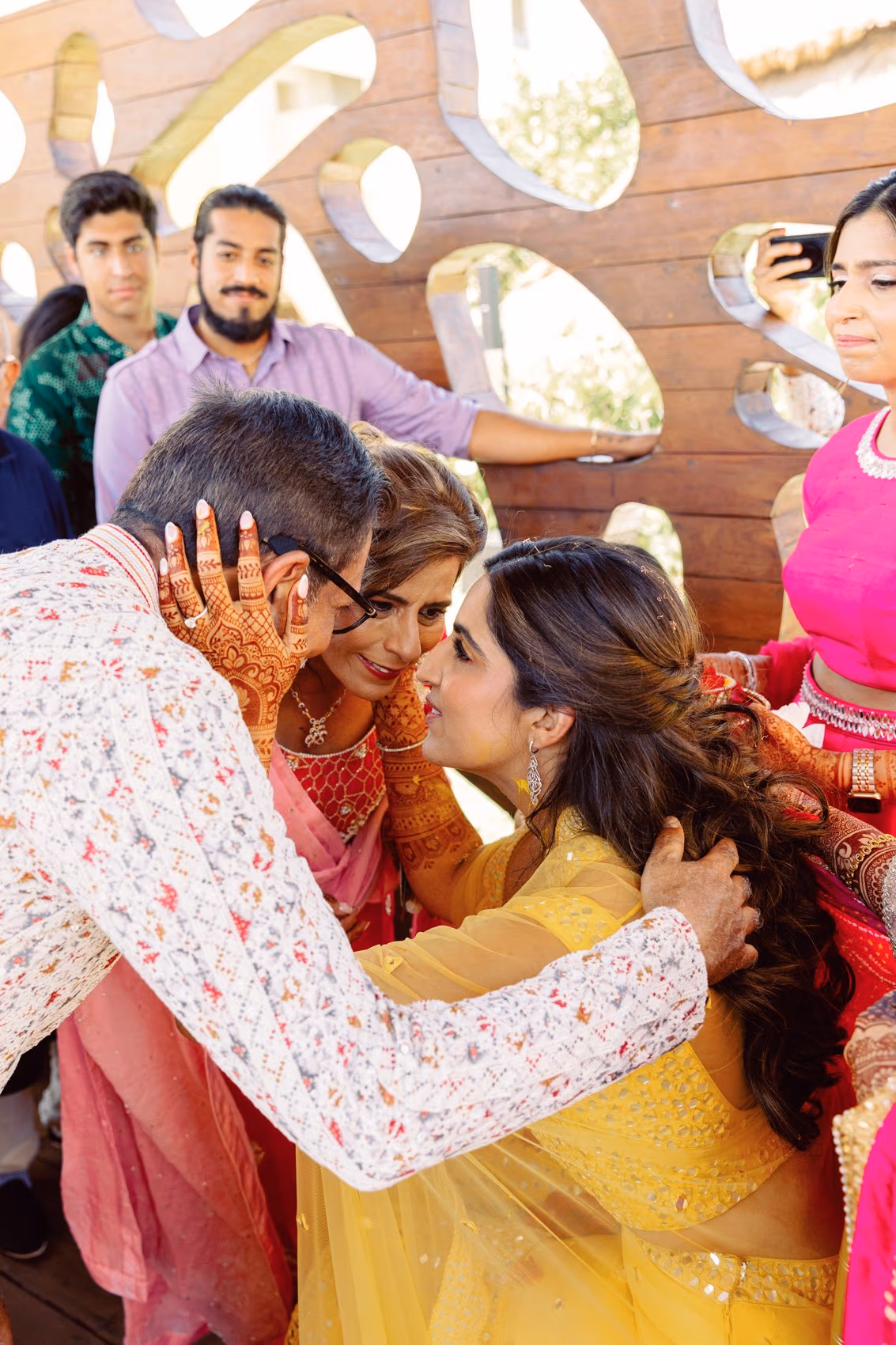 Mehndi, Hindu Ceremony, Sangeet Night Wedding at Hyatt Ziva Cancun — photo 42