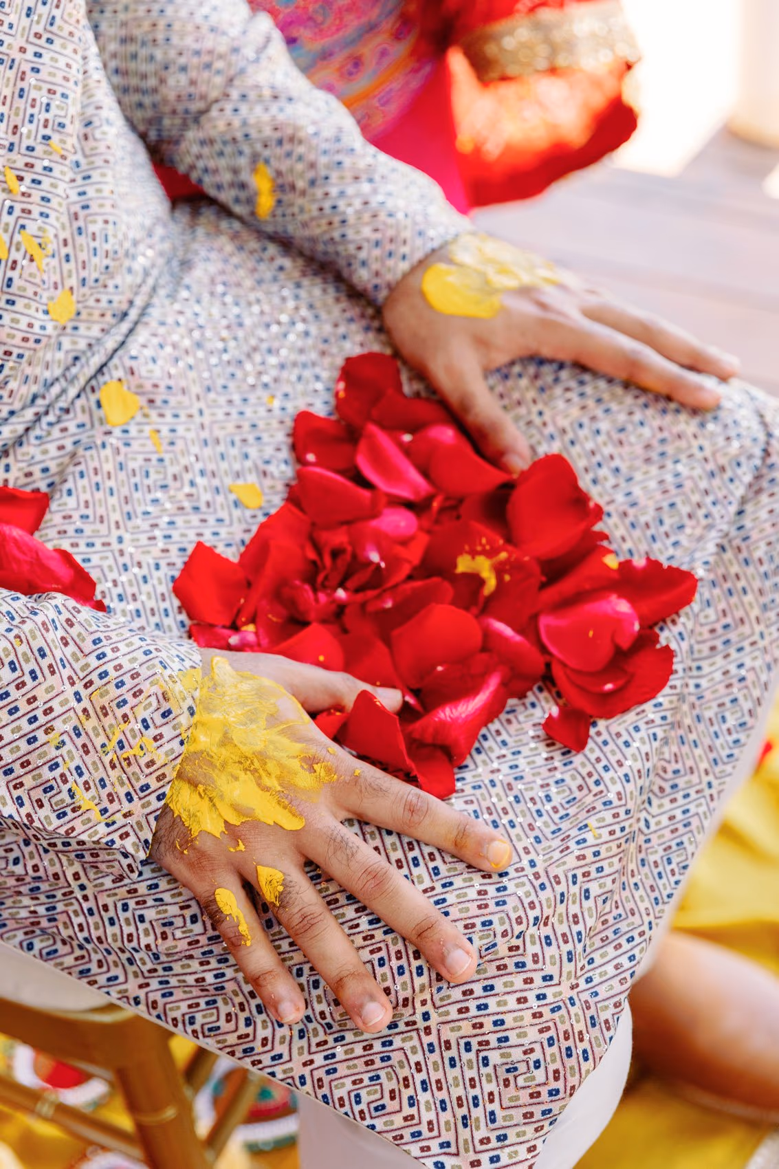 Mehndi, Hindu Ceremony, Sangeet Night Wedding at Hyatt Ziva Cancun — photo 48