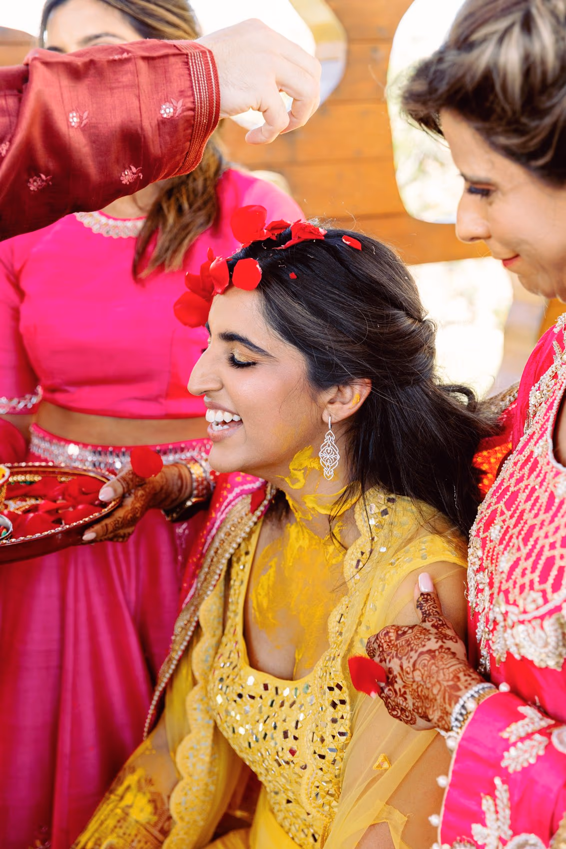 Mehndi, Hindu Ceremony, Sangeet Night Wedding at Hyatt Ziva Cancun — photo 51