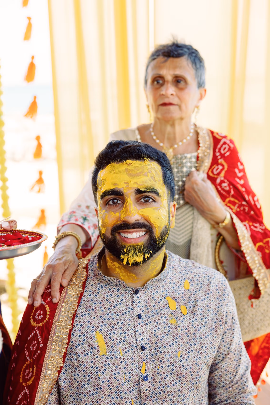 Mehndi, Hindu Ceremony, Sangeet Night Wedding at Hyatt Ziva Cancun — photo 54