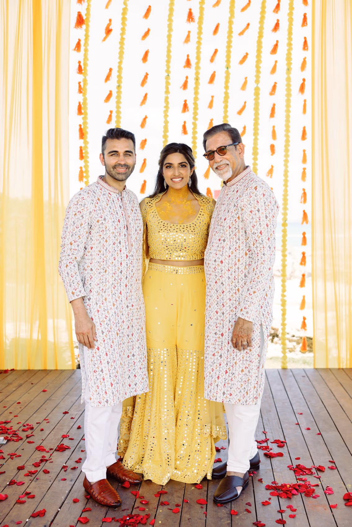 Mehndi, Hindu Ceremony, Sangeet Night Wedding at Hyatt Ziva Cancun — photo 60