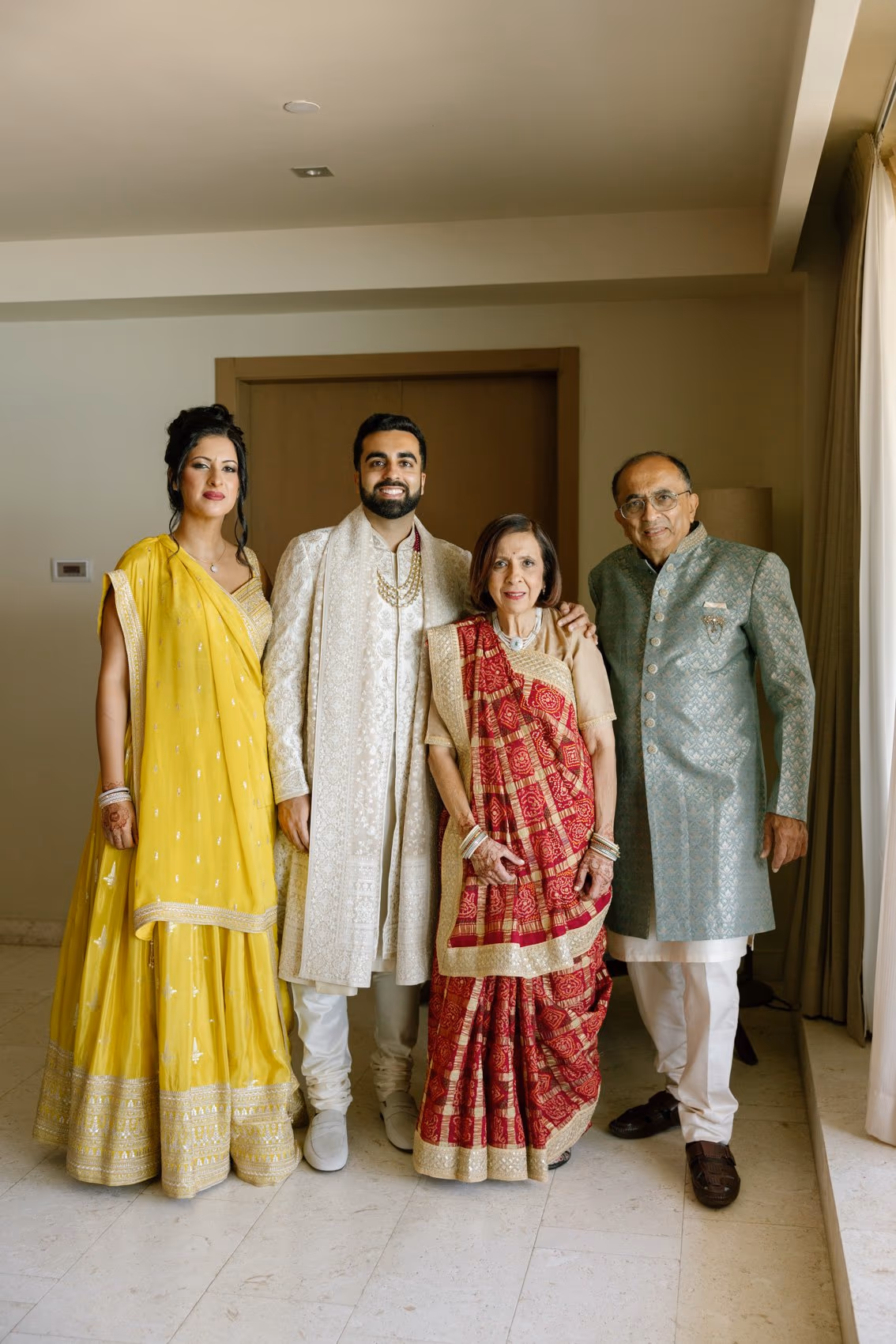 Mehndi, Hindu Ceremony, Sangeet Night Wedding at Hyatt Ziva Cancun — photo 67
