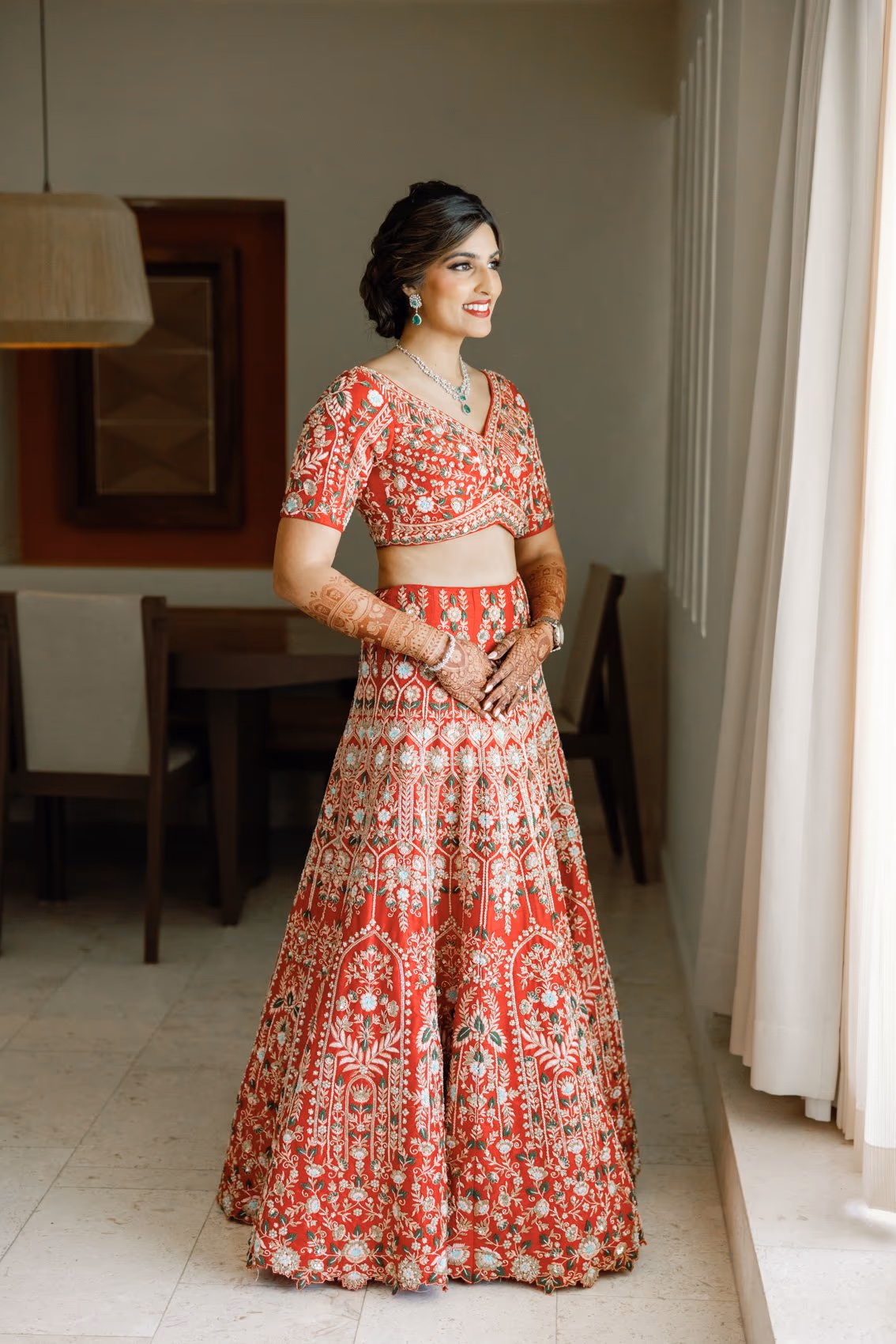Mehndi, Hindu Ceremony, Sangeet Night Wedding at Hyatt Ziva Cancun — photo 73
