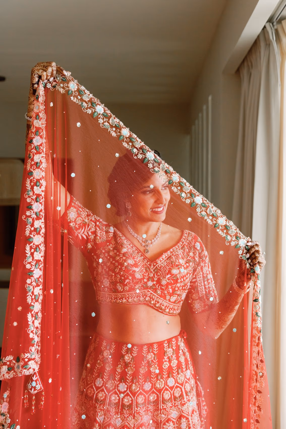 Mehndi, Hindu Ceremony, Sangeet Night Wedding at Hyatt Ziva Cancun — photo 74