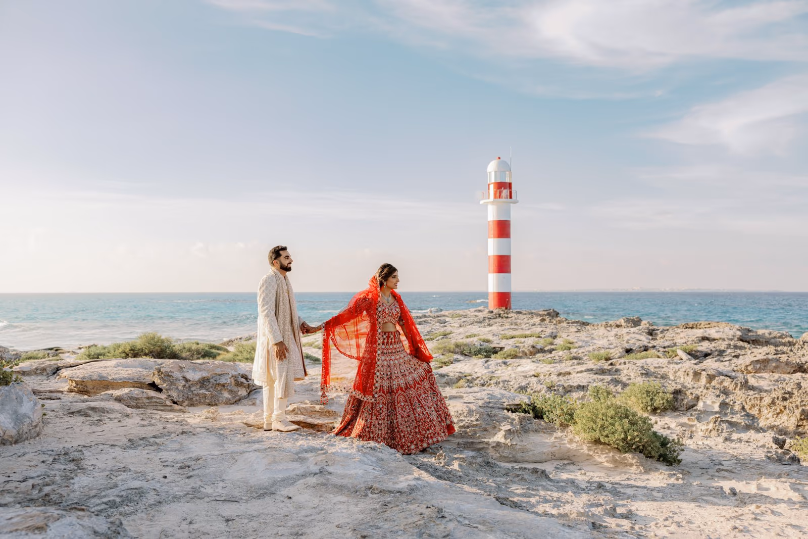 Mehndi, Hindu Ceremony, Sangeet Night Wedding at Hyatt Ziva Cancun — photo 84