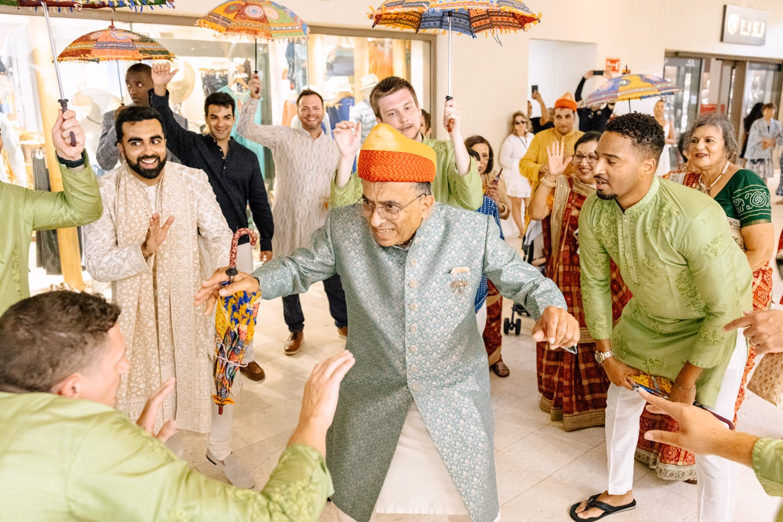 Mehndi, Hindu Ceremony, Sangeet Night Wedding at Hyatt Ziva Cancun — photo 93
