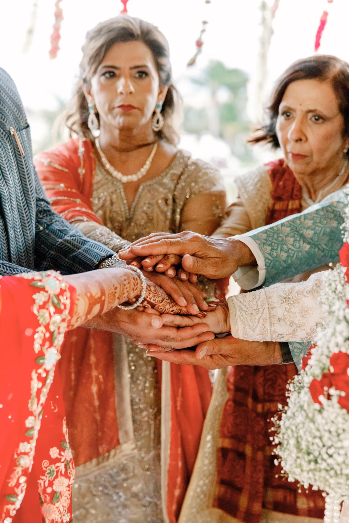 Mehndi, Hindu Ceremony, Sangeet Night Wedding at Hyatt Ziva Cancun — photo 101