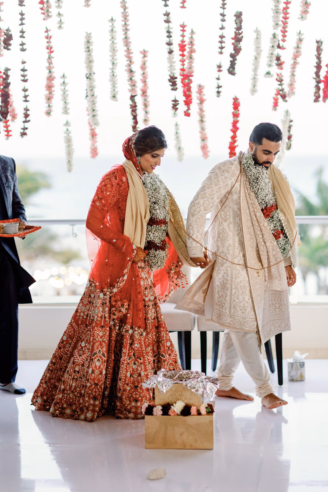 Mehndi, Hindu Ceremony, Sangeet Night Wedding at Hyatt Ziva Cancun — photo 104