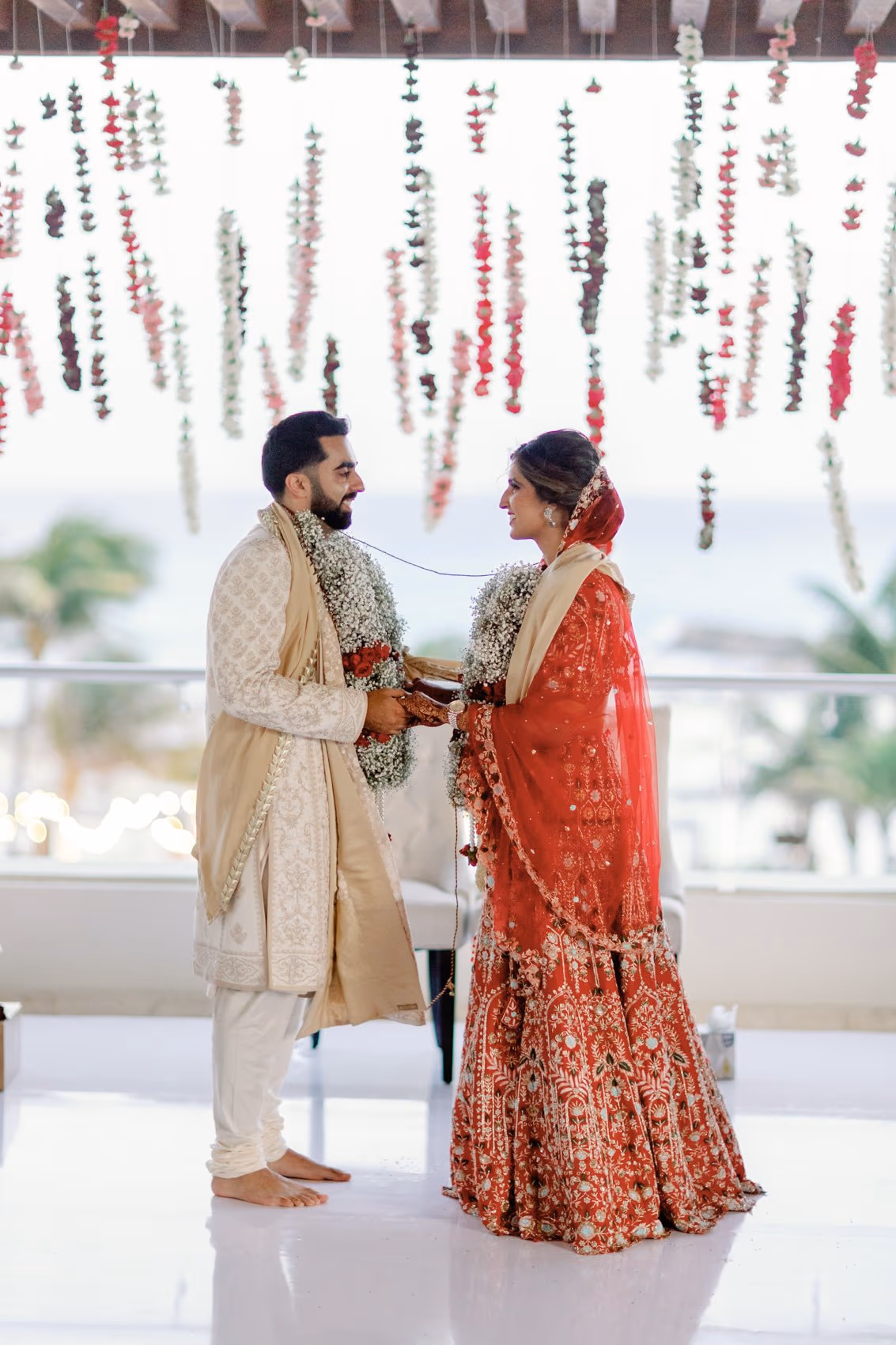 Mehndi, Hindu Ceremony, Sangeet Night Wedding at Hyatt Ziva Cancun — photo 105