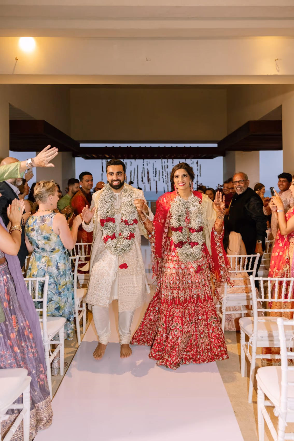 Mehndi, Hindu Ceremony, Sangeet Night Wedding at Hyatt Ziva Cancun — photo 108