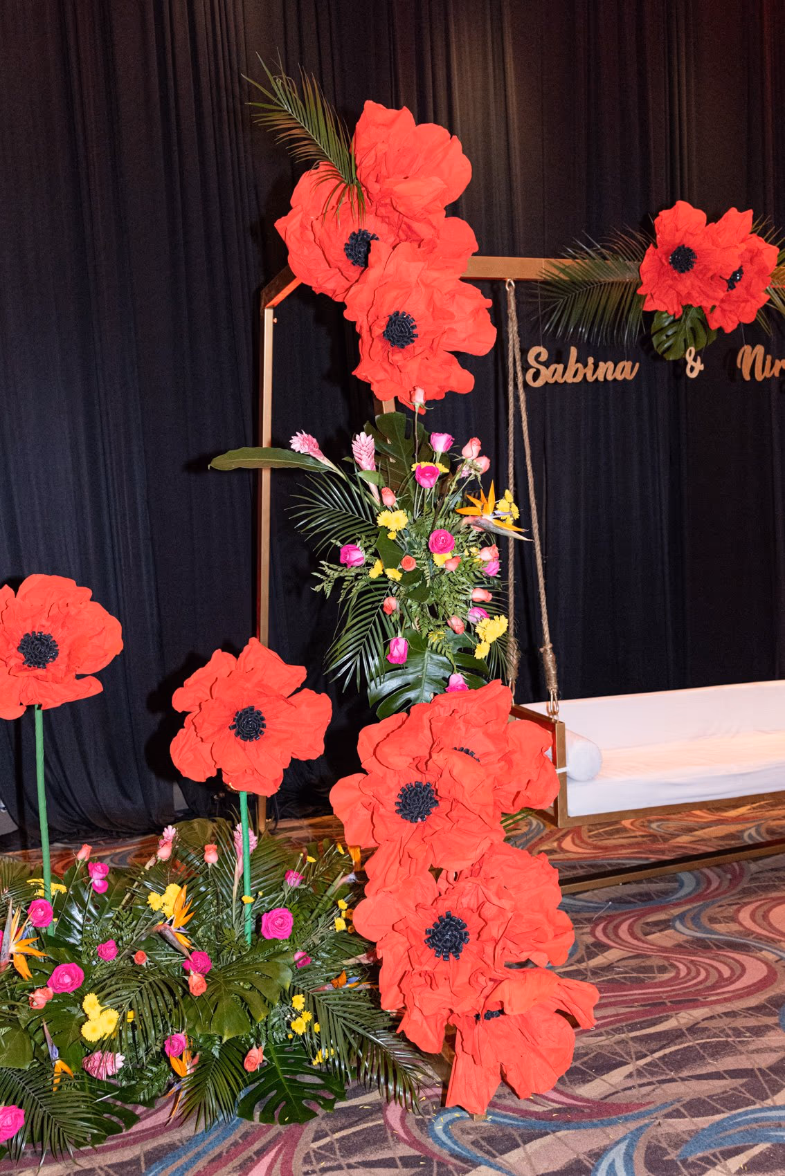 Mehndi, Hindu Ceremony, Sangeet Night Wedding at Hyatt Ziva Cancun — photo 113